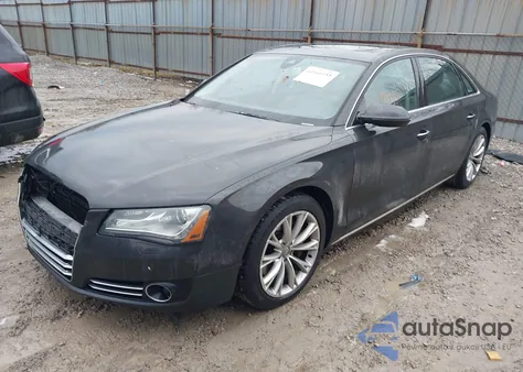 2013 Audi A8 L 3.0T from USA, damaged, VIN WAURGAFD9DN004766